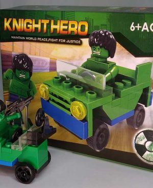 Lego Súper héroes en carro