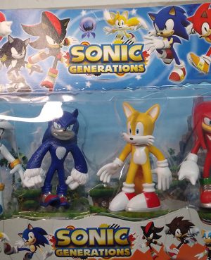 Set muñecos Sonic